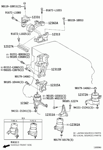 CAMRY/HYBRID ASV50L-AETNKW ACV51,ASV5#,AVV50,GSV50