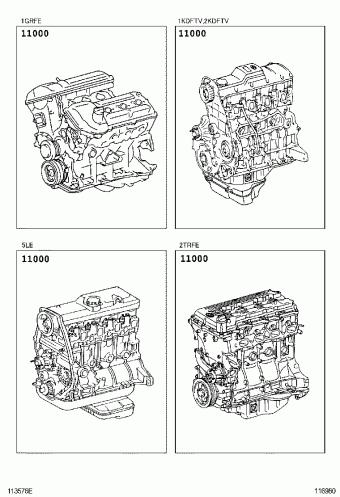 FORTUNER KUN60L-EKPSH GGN50,60,KUN5#,6#,LAN50,TGN51,61