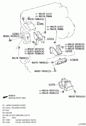 HILUX TGN26L-PRMDKV 06.2013