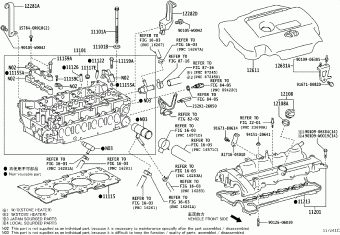 AVENSIS ADT271L-AWTGXW ADT27#,WWT27#,ZRT27#