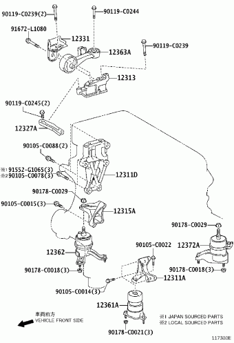 CAMRY/HYBRID ASV50L-JETGKC ACV51,ASV5#,AVV50