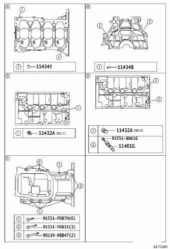 COROLLA/AURIS ZRE182R-AHXDKQ NRE180,ZRE18#,ZWE186
