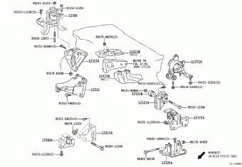 COROLLA/AURIS ZRE182R-AHXDKQ NRE180,ZRE18#,ZWE186