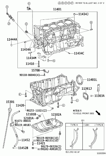 COROLLA SED/WG ZRE141L-AEFDKV CE140,NZE141,ZRE14#,ZZE14#