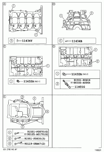 COROLLA SED/WG ZRE141L-AEFDKV CE140,NZE141,ZRE14#,ZZE14#