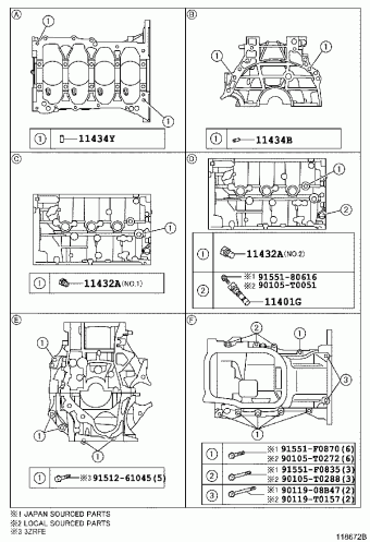 COROLLA/ALTIS ZRE173L-GEPDKV NDE170,NZE170,ZRE17#,ZZE172