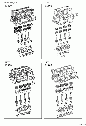 COROLLA/ALTIS ZRE173L-GEPDKV NDE170,NZE170,ZRE17#,ZZE172