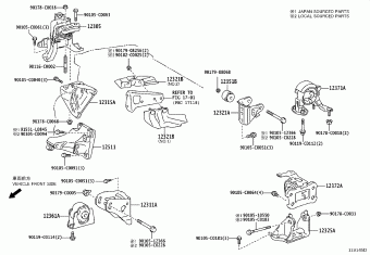 LEVIN/HYBRID ZRE181L-CEMNKC NRE181,ZRE18#,ZWE182