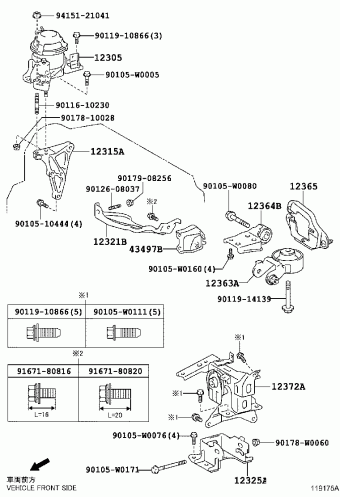 YARIS/HYBRID NHP130L-CHXNBW KSP130,NHP130,NLP130,NSP13#