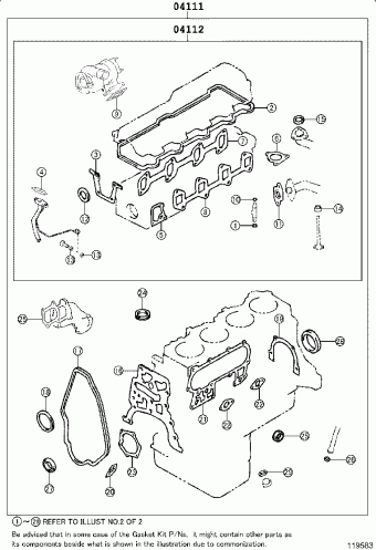 HIACE/HIACE S.B.V LXH22L-RGMDXW KLH1#,2#,LXH1#,2#,RCH1#,2#
