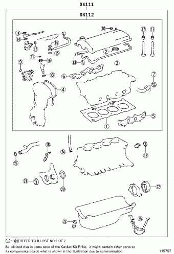 COROLLA SED/WG EE111L-AEMDKW 03.1998