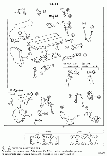 RAV4 SXA11L-AWPGKW SXA1#