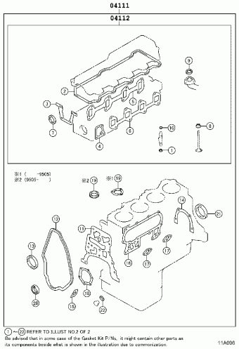 HILUX/4RUNNER (4WD) LN107L-PRMSS 03.1998