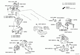AVENSIS ZRT270L-AEFEPW ADT27#,WWT27#,ZRT27#
