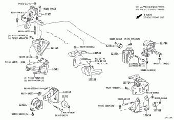 AVENSIS ZRT271L-AWFEPW ADT27#,WWT27#,ZRT27#