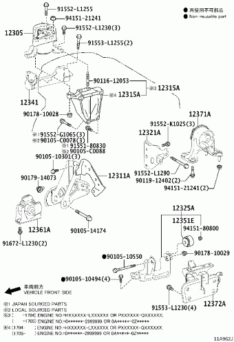 RAV4 ASA44L-ANTGKX ALA4#,ASA44,AVA4#,WWA42,ZSA4#