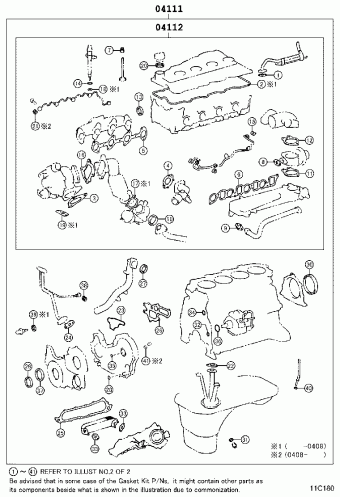 HILUX KDN145L-TRMDYW3 KDN1##,LN1##,RZN168,173