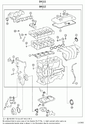 AVENSIS ZRT272L-AEPEKW ADT27#,WWT27#,ZRT27#