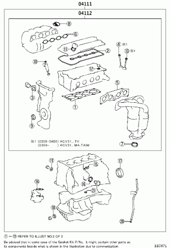 CAMRY ACV31R-JEPNKE ACV30,31,MCV30