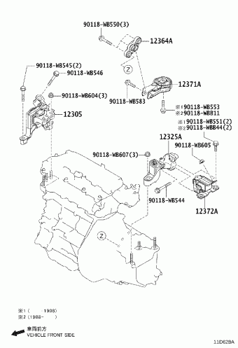 SCION IA/YARIS R/IA DB7P-NAG DADW,DAE#,DB7P,DD1#,DDF#,DM0#