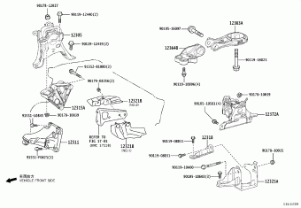COROLLA SED ZRE212L-AEXLPA MZEA1#,ZRE212,ZWE21#
