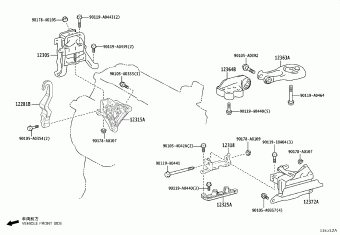 COROLLA SED MZEA12L-DEXYBK MZEA1#,ZRE212