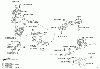 COROLLA/ALTIS ZRE210R-GEXGPZ MZEA1#,ZRE21#,ZWE211