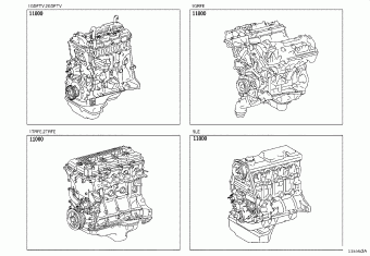 HILUX GUN122R-DTFLXT GGN125,GUN1##,LAN125,TGN1##