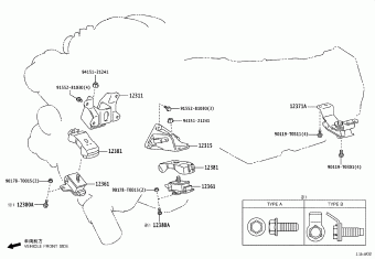 HILUX GGN125L-DTTHKV GGN125,GUN1##,LAN125,TGN1##