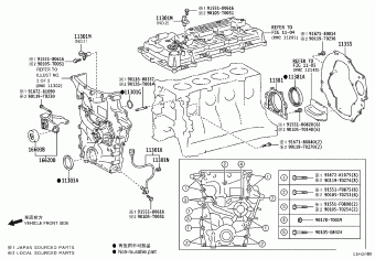 FORTUNER TGN156L-SNTSKN GGN155,GUN1##,LAN155,TGN1##