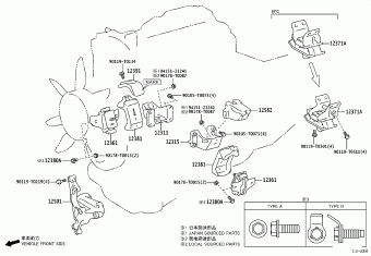 HILUX (B/C/D CAB) GUN135L-DTTSXW GUN125,126,135