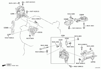 COROLLA SED MZEA12R-AEFDBQ MZEA1#,ZRE212,ZWE21#