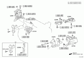 FRONT LANDER MXGA10L-CHXJHC MXGA10,MXGH10