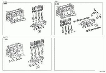 HILUX CHAMP GUN122L-ATMSXF3 GUN1##,TGN11#