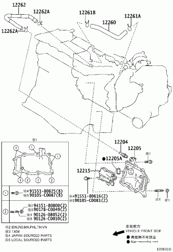 CAMRY/HYBRID ASV50R-JETEKT ACV51,ASV5#,AVV50