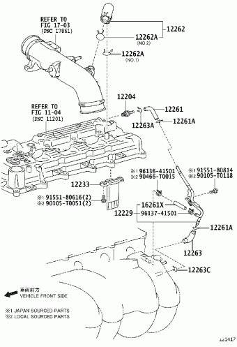 HILUX TGN126L-DTMLK GGN125,GUN1##,LAN125,TGN1##