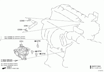 COROLLA CROSS MXGA15L-AHXGHA MXGA1#,MXGH15