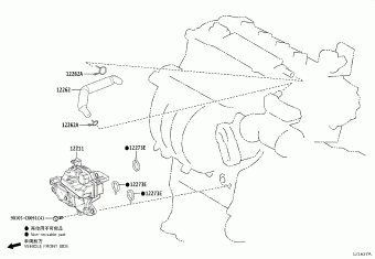 FRONT LANDER MXGH10L-CHXNBC MXGA10,MXGH10
