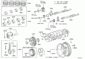 TACOMA RZN171L-CRPDKAB RZN161,171,VZN160,170