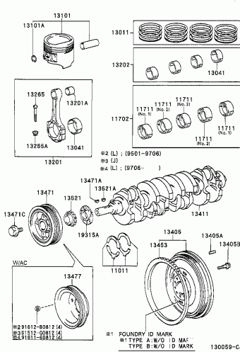 TACOMA RZN150L-CRMDKAB RZN140,150,19#,VZN150,195
