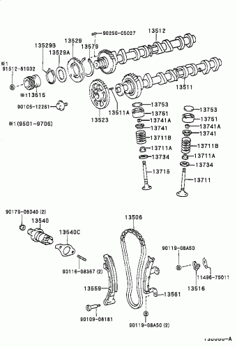 TACOMA RZN150L-CRMDKAB RZN140,150,19#,VZN150,195