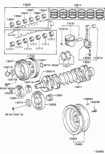 LAND CRUISER HZJ75LP-MRW BJ73,LJ7#,RJ7#,HZJ7#,PZJ7#,KZJ7#