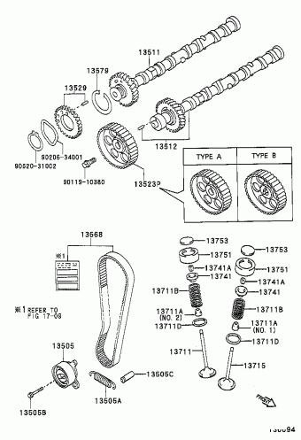 COROLLA SED/CP/WG AE101L-AEMDKB AE10#,CE100,EE10#
