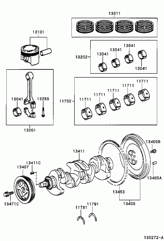 YARIS/ECHO 4D NCP11L-BEMRK NCP1#