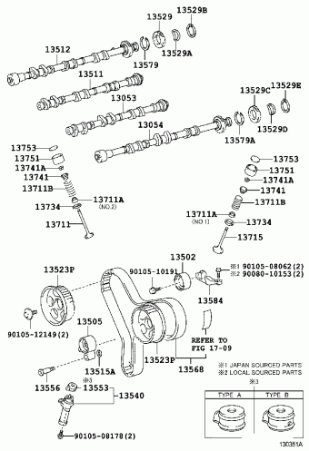 CAMRY MCV20L-AEPNKA SXV2#,MCV2#