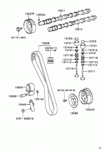 HILUX KDN170L-CRMDYW KDN1##,LN1##,RZN168,173