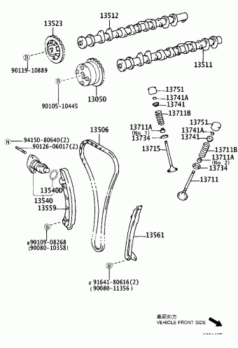 COROLLA/MATRIX ZZE132L-DHPNKA ZZE13#