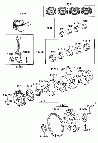 YARIS SCP12L-CHMRKW SCP1#,NLP10
