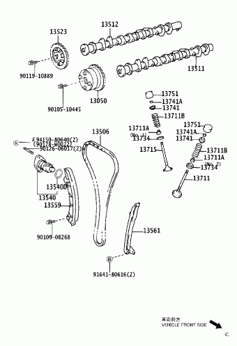 COROLLA SED/WG ZZE120L-DWMDKW CDE120,NDE120,ZZE12#