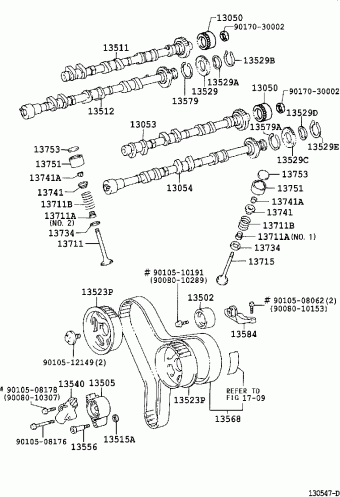 CAMRY MCV30L-CEANKA ACV30,MCV3#